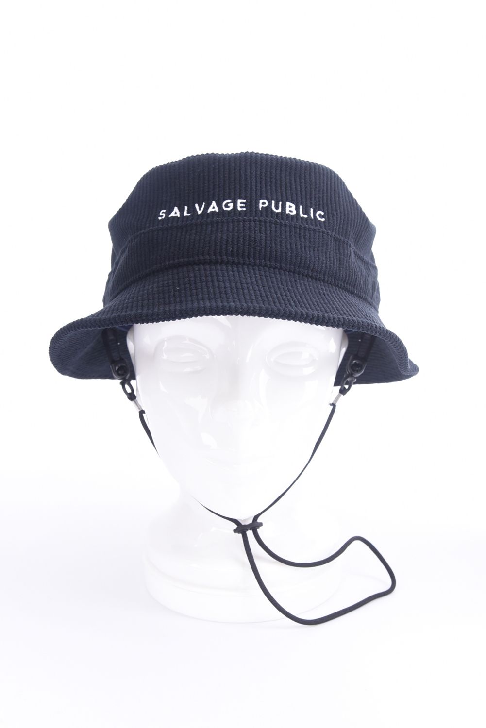 Uka Corduroy Bucket Hat / コーデュロイ バケットハット (ブラック)