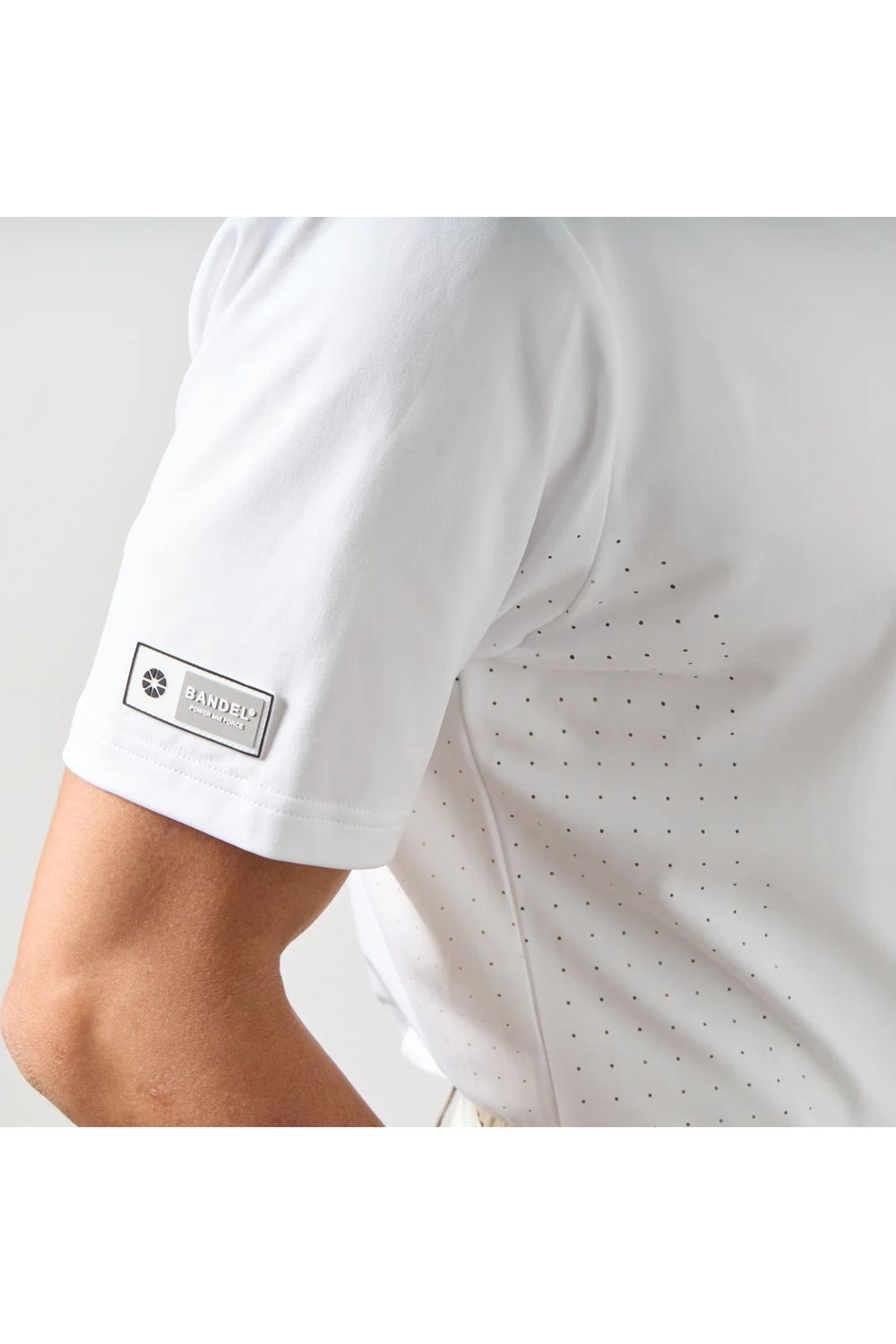 【26SS】 HEAT PUNCHING POLO SHIRT / バックロゴ パンチング ポロシャツ (ホワイト)