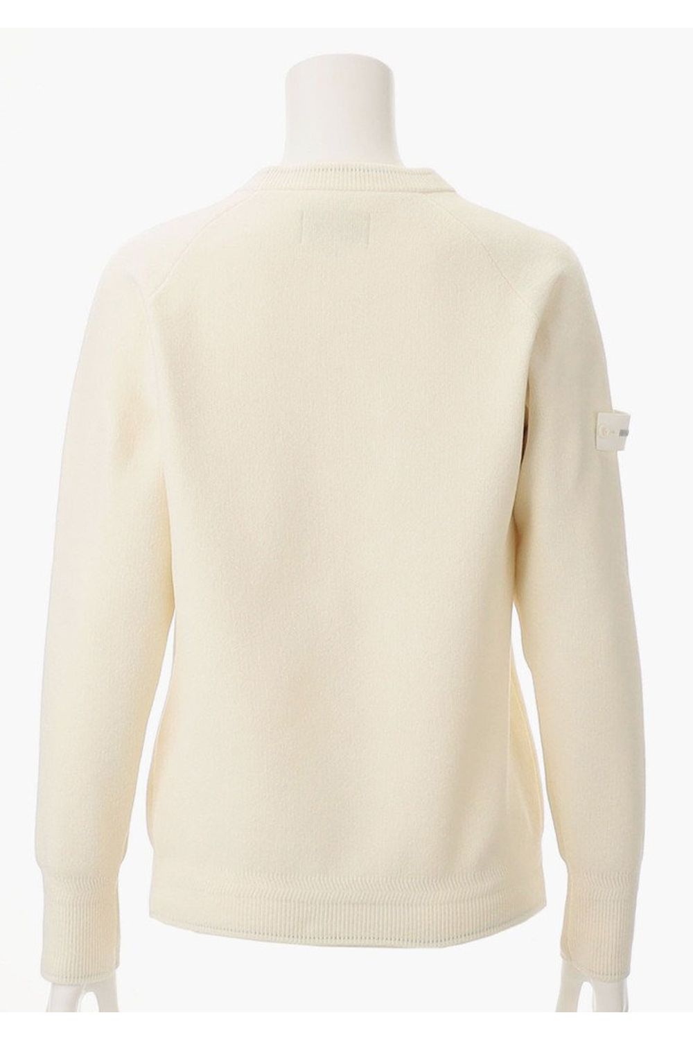 【25AW】【レディース】WS MOLE YARN LOGO CREWNECK KNIT / クルーネックニット (アイボリー)