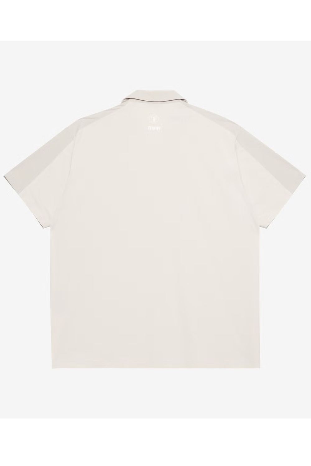 【26SS】 COMBINATION OPEN COLLAR SHIRT / 異素材切り替え オープンカラーシャツ (ベージュ)