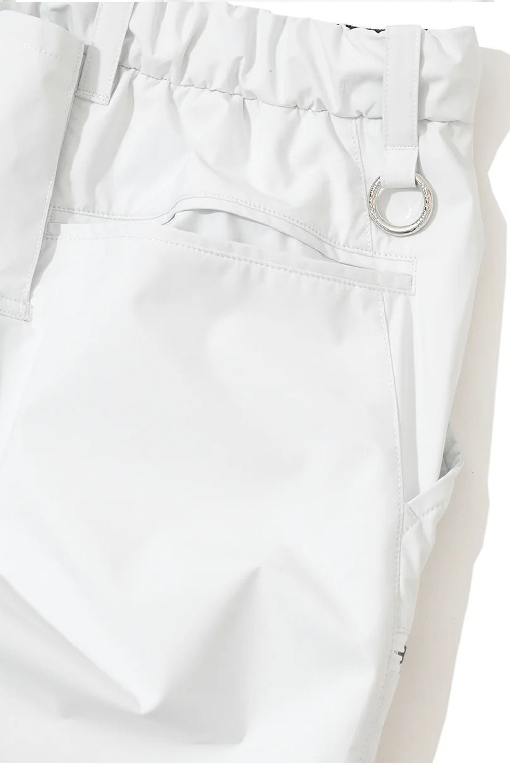 【26AW】 MERCURY COOLING FAN PANTS / モノトーン サイドロゴ 空調ファン搭載ロングパンツ (ホワイト)