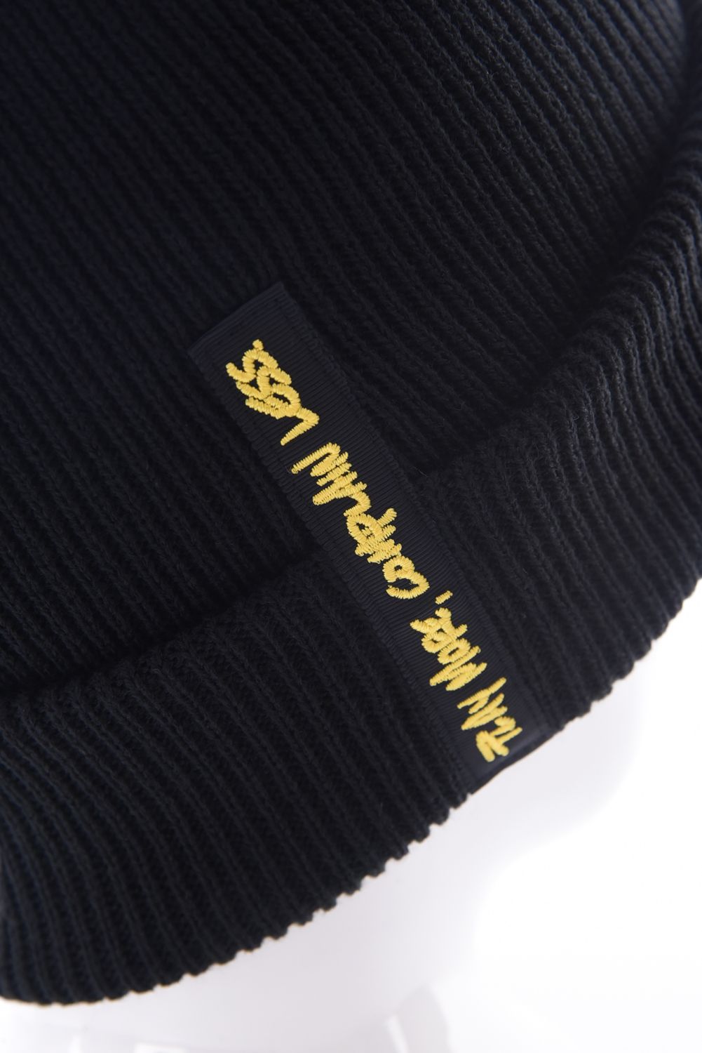 BOLT LOOSE BEANIE / ボルト ルーズ ニットビーニー (ブラック)
