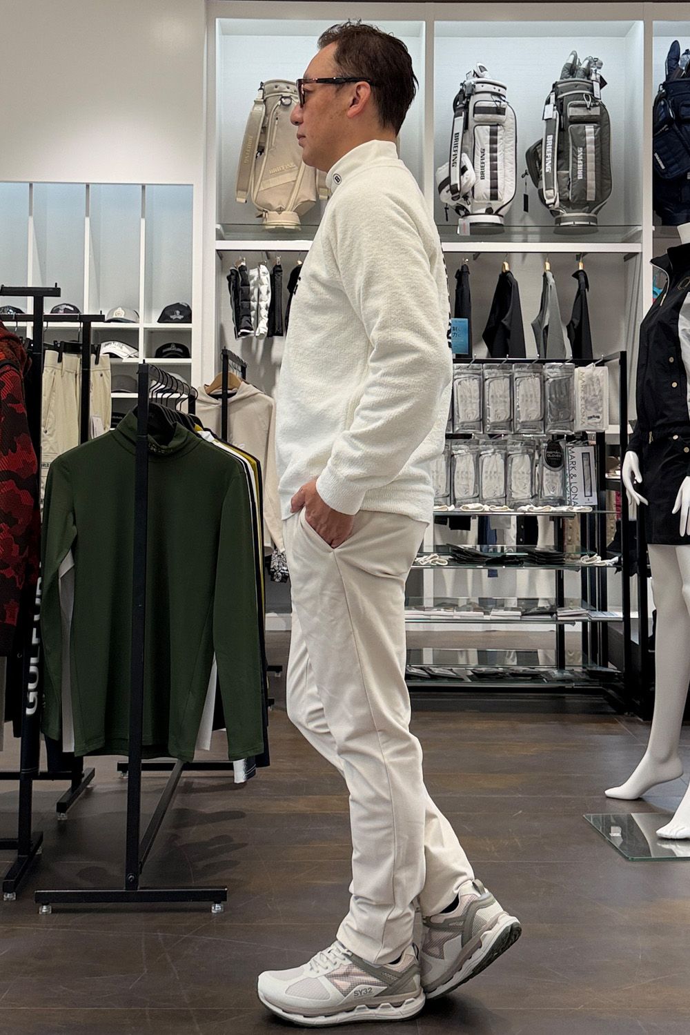 BRIEFING GOLF Men's Style 10191