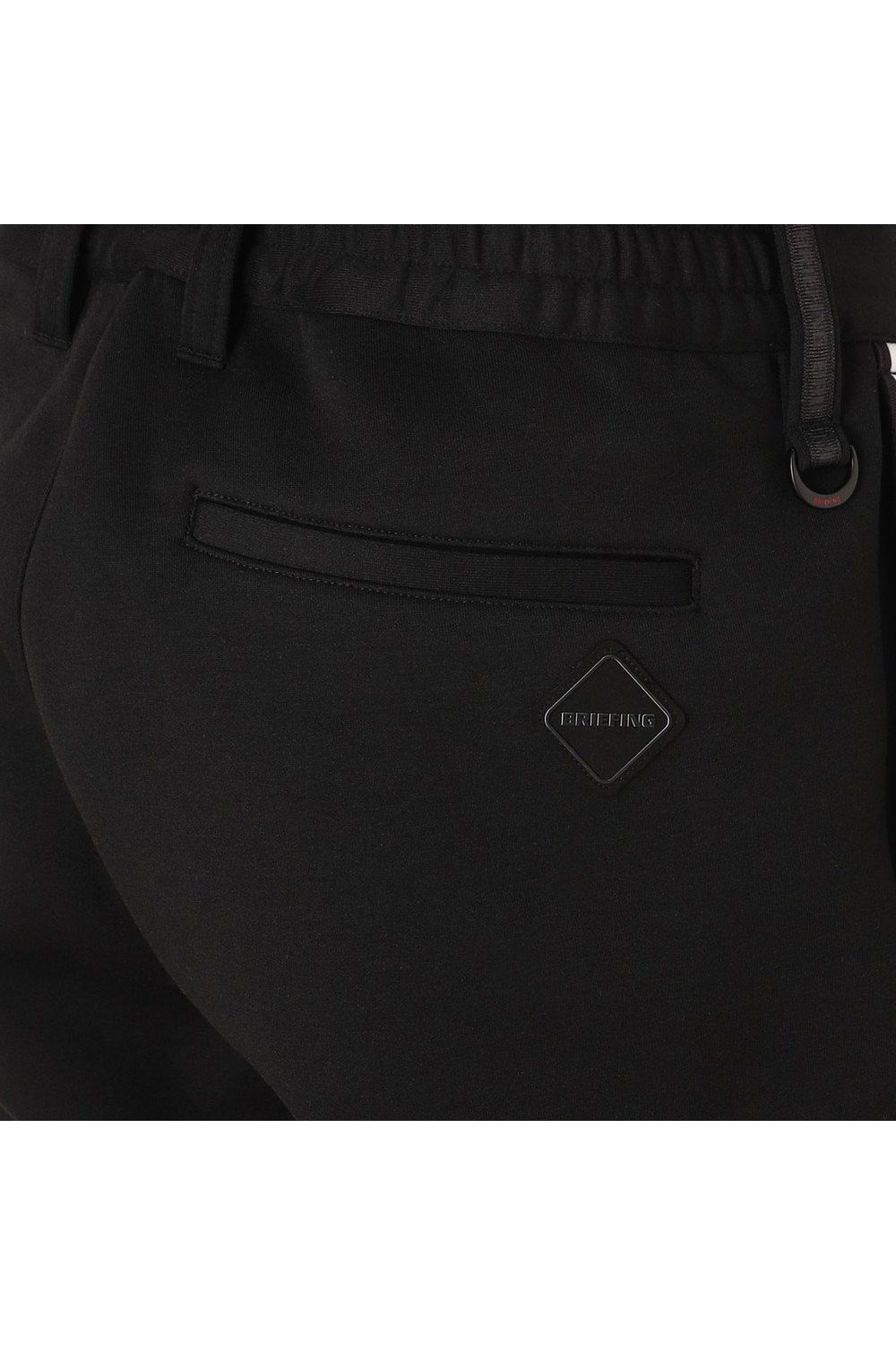 【26AW】 MEN’S WARM LINE JOGGER PANTS / ダンボールニット サイドライン ジョガーパンツ (ブラック)