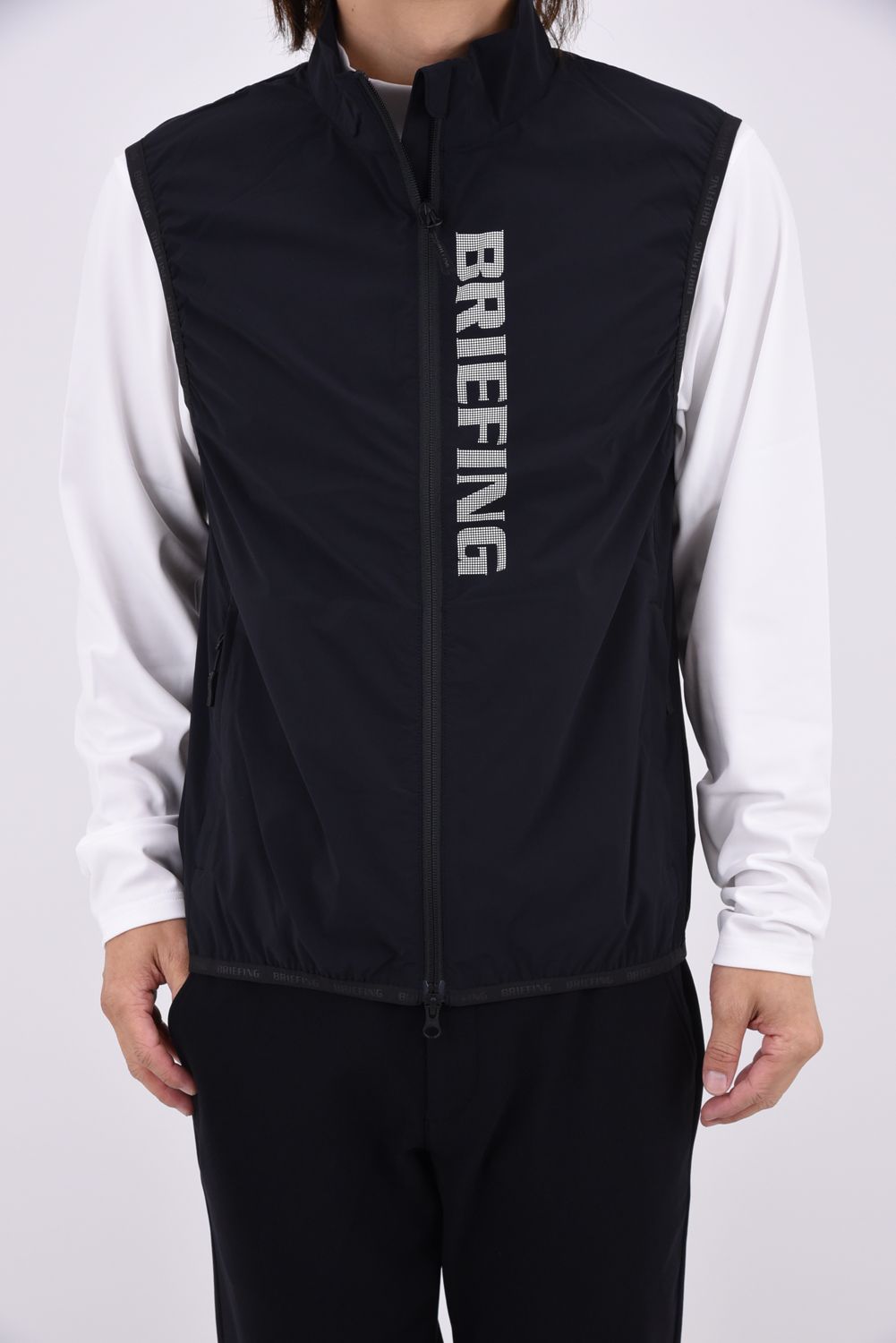 【26AW】 MS WIND VEST / ウインド ベスト (ブラック)