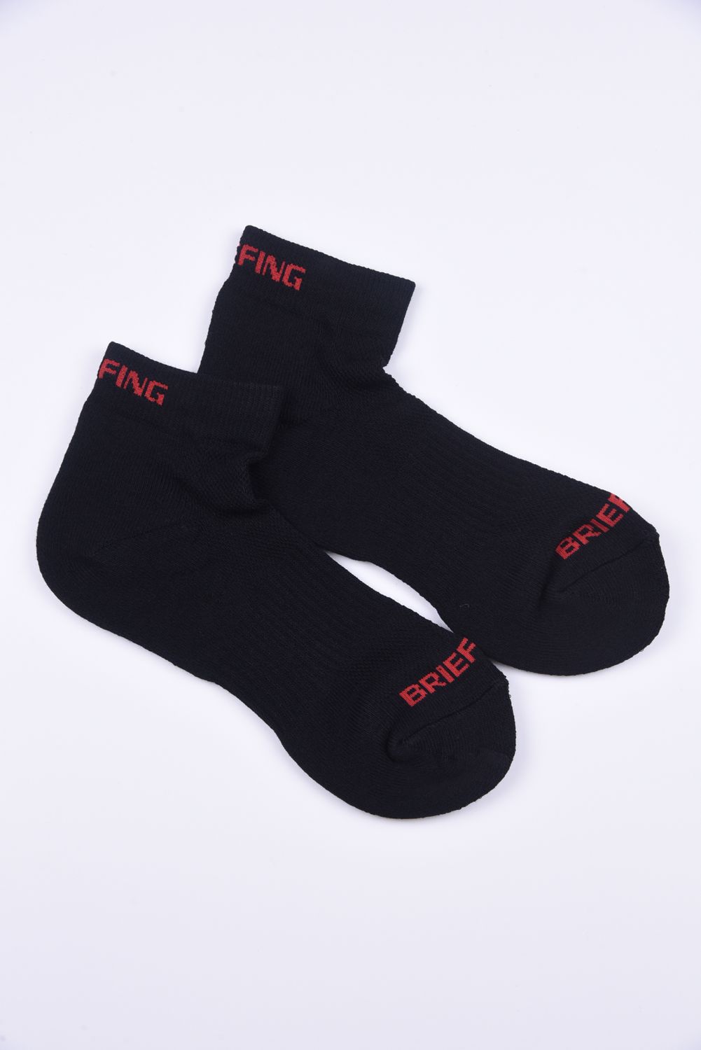 MENS CORDURA MIDDLE SOCKS / ブランドロゴ コーデュラ ミドルソックス ブラック