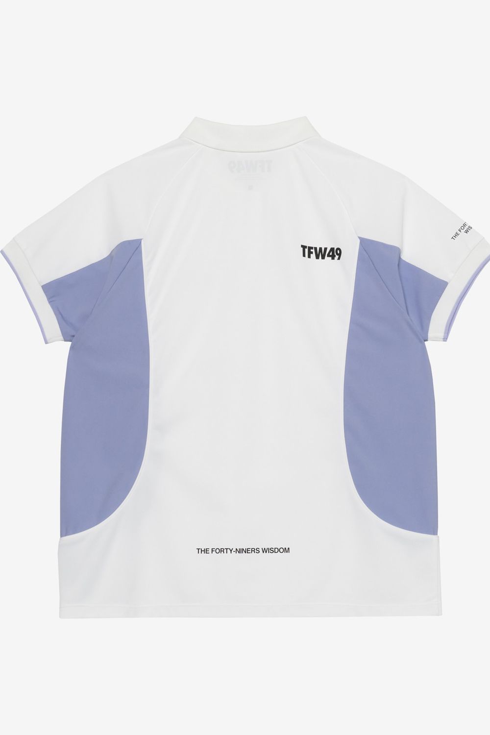 【26SS】【レディース】 CASUAL POLO / ポロシャツ (ホワイト/ラベンダー)