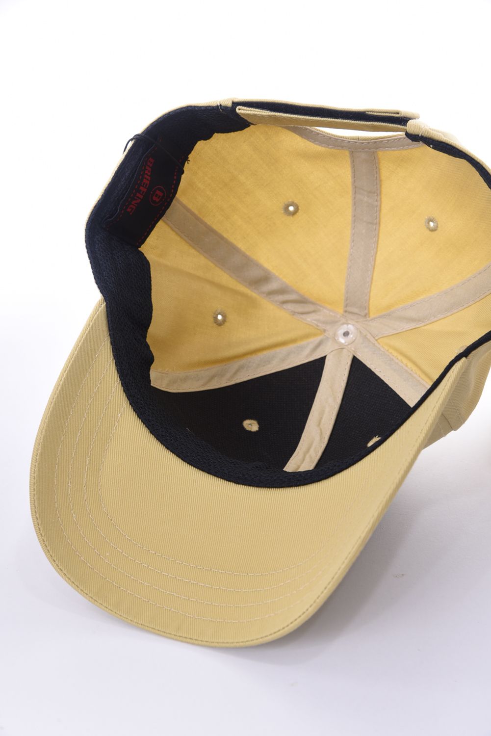 BRIEFING - MENS BASIC CAP / ロゴ刺繍 ベーシック ベースボール