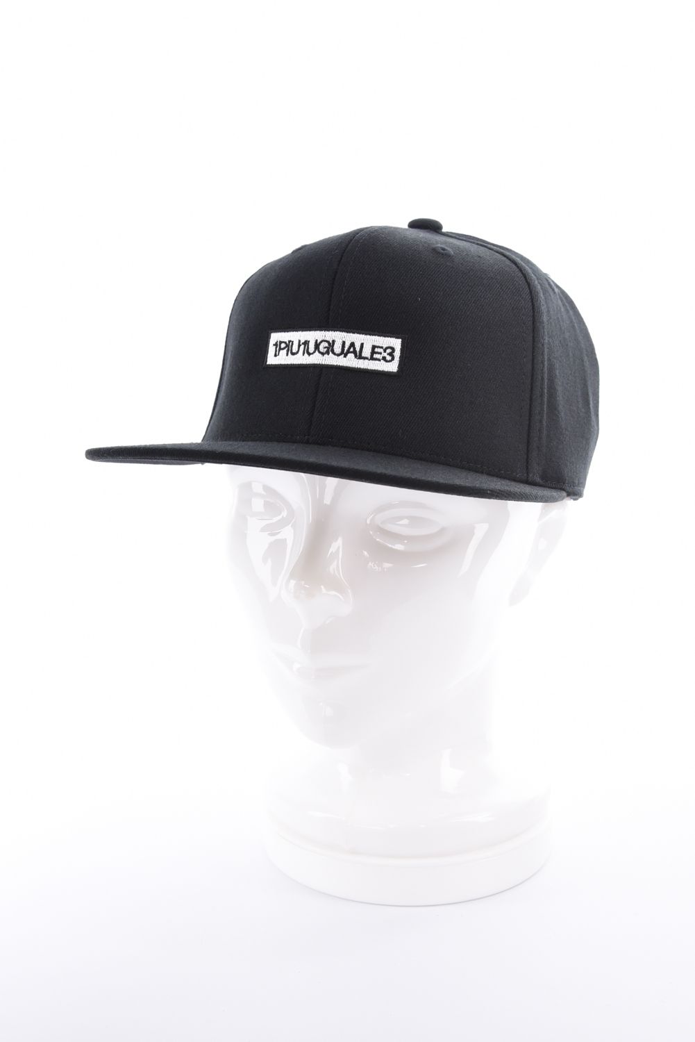 【26AW】 PREMIUM SNAPBACK 113G LOGO CAP / スナップバック フラットキャップ (ブラック)