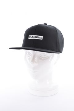 【26AW】 PREMIUM SNAPBACK 113G LOGO CAP / スナップバック フラットキャップ (ブラック)