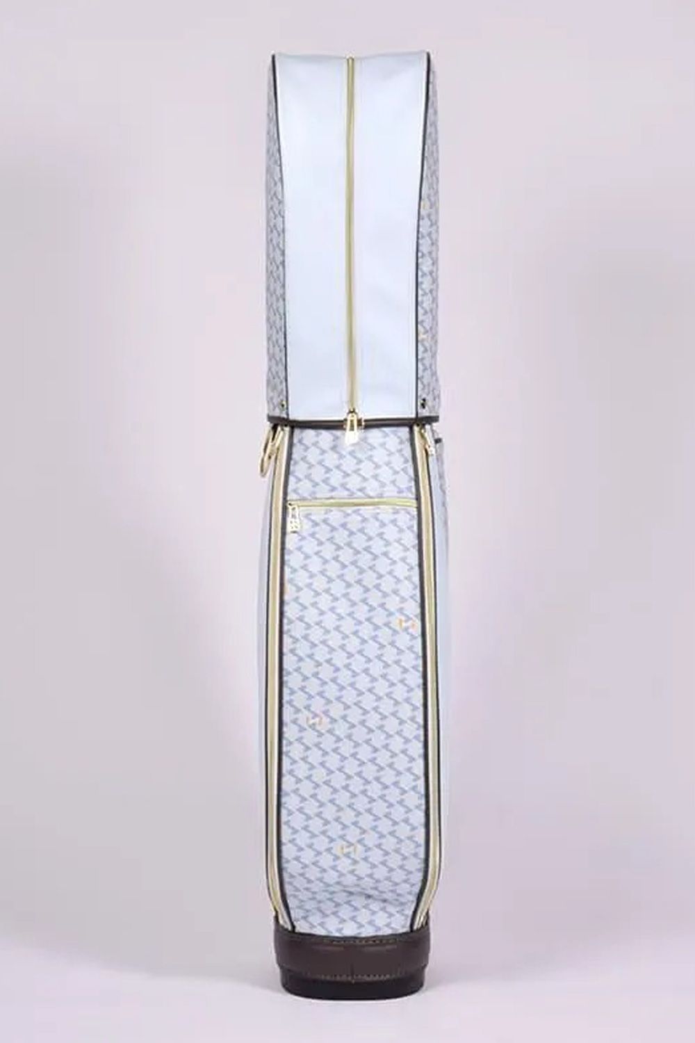 【26SS】【銀行振込・代金引換不可】【返品・交換不可】 RALLINA (ラリーナ) / ブランドオリジナルテキスタイル カートタイプ キャディバッグ （アクア）*