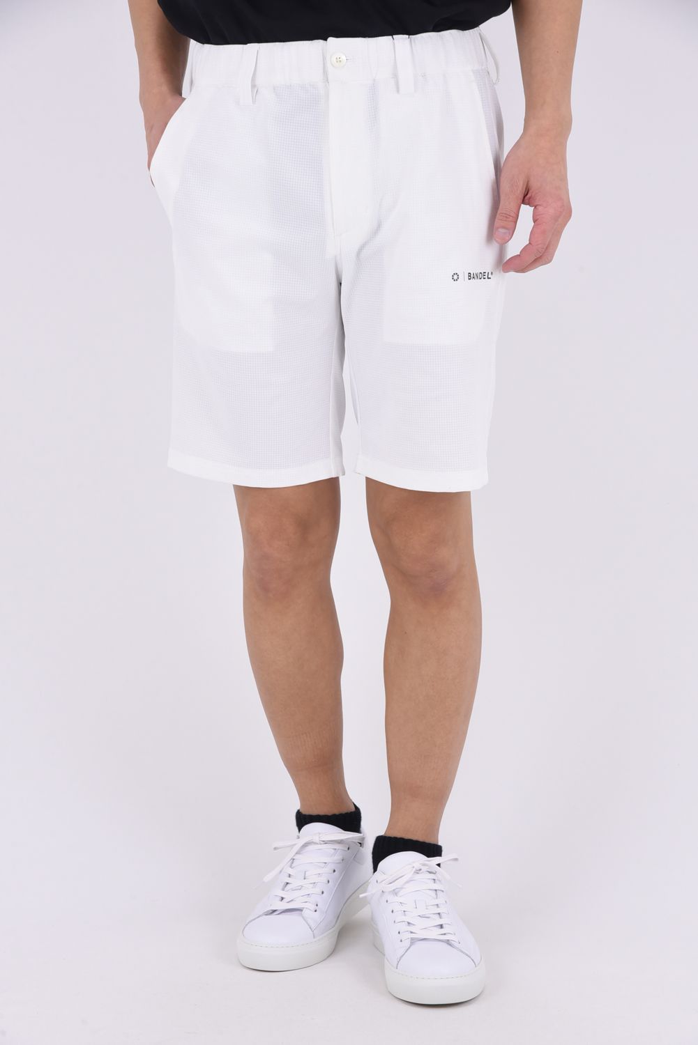 【26SS】 AERATION HALF PANTS / エアレーションドット ショートパンツ (ホワイト)