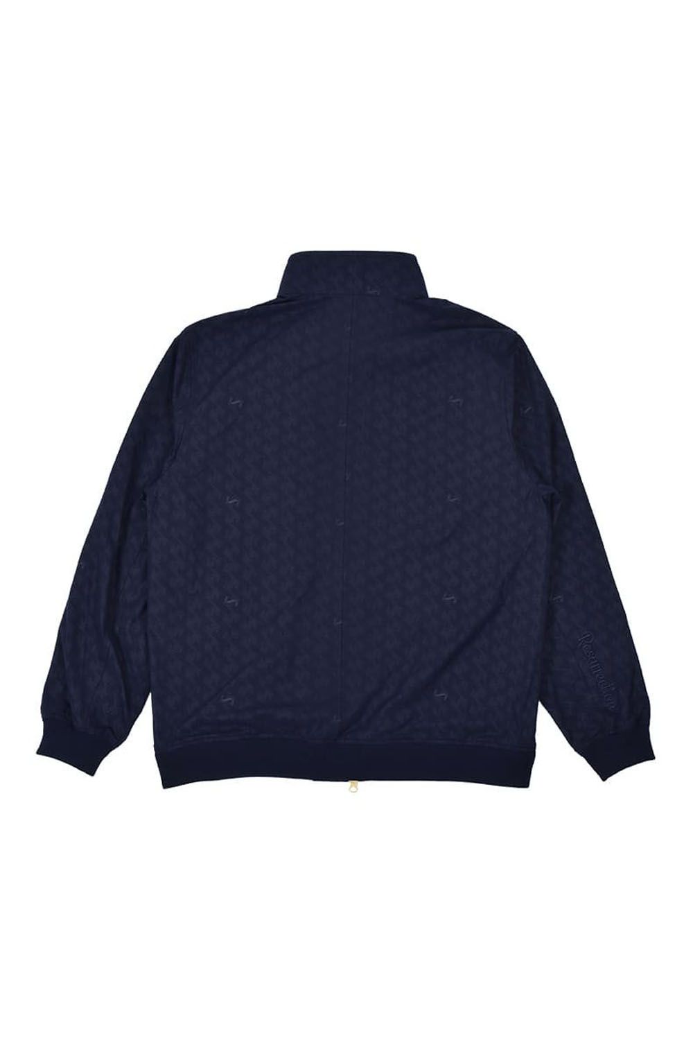 【25SS】GM EMBOSS HARRINGTON JACKET /  オリジナルテキスタイル ハリントンジャケット (ネイビー)*