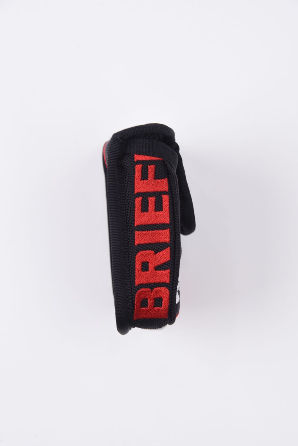 Briefing　パターカバー　ホリデーコレクション（赤） BRIEFING - MALLET PUTTER COVER CL / ブランドロゴ刺繍