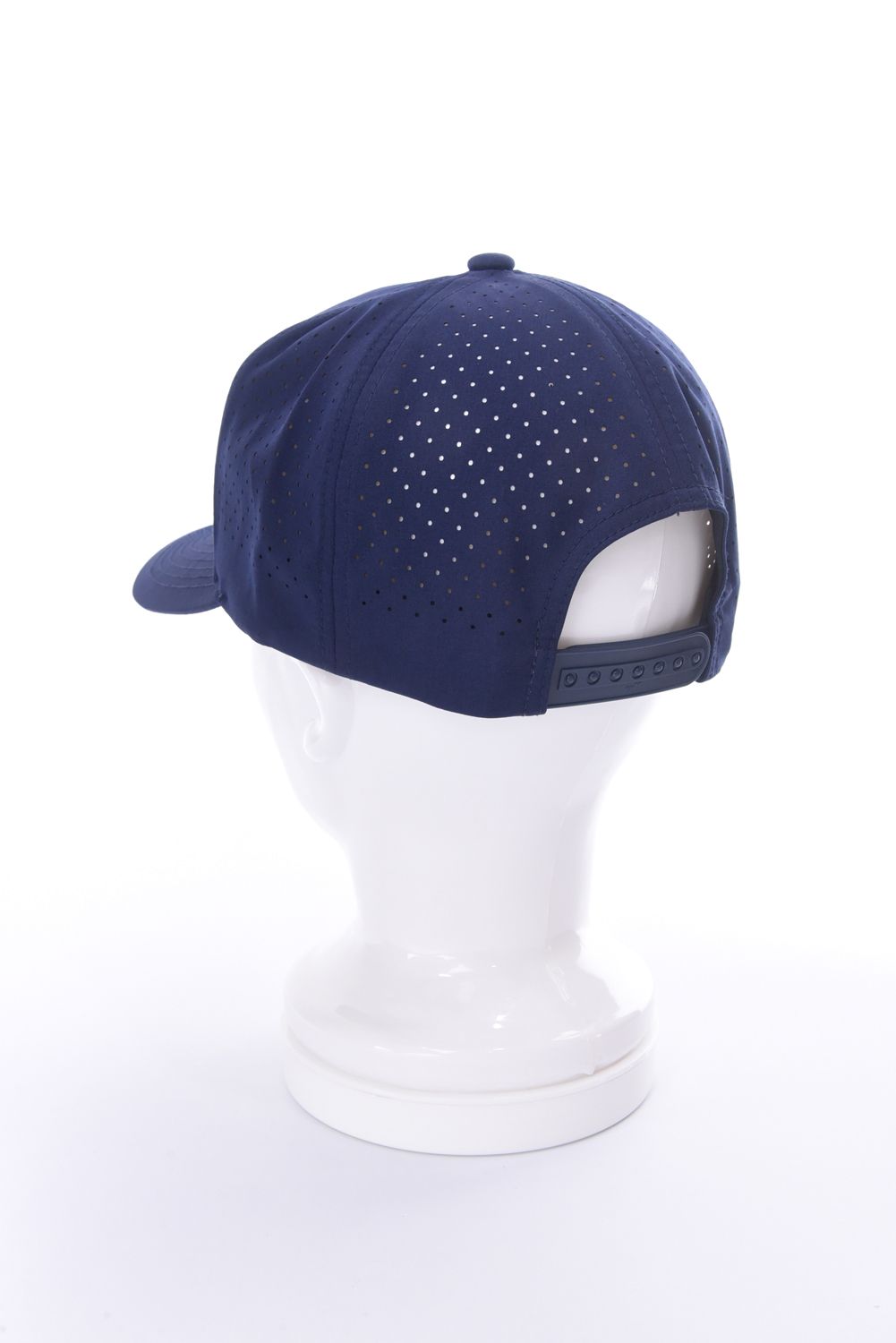 【26SS】 SNAPBACK CAP 113G / サークルデザイン パンチングメッシュ スナップバックキャップ  (ネイビー)