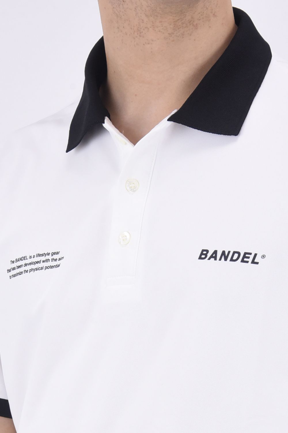 BANDEL GOLF - BICOLOR RIB S/S POLO SHIRTS / バイカラー