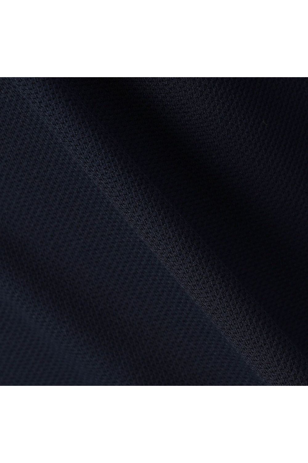 【26AW】 MEN’S BASIC LS POLO / ベーシック ブランドロゴ 長袖ポロシャツ (ネイビー)