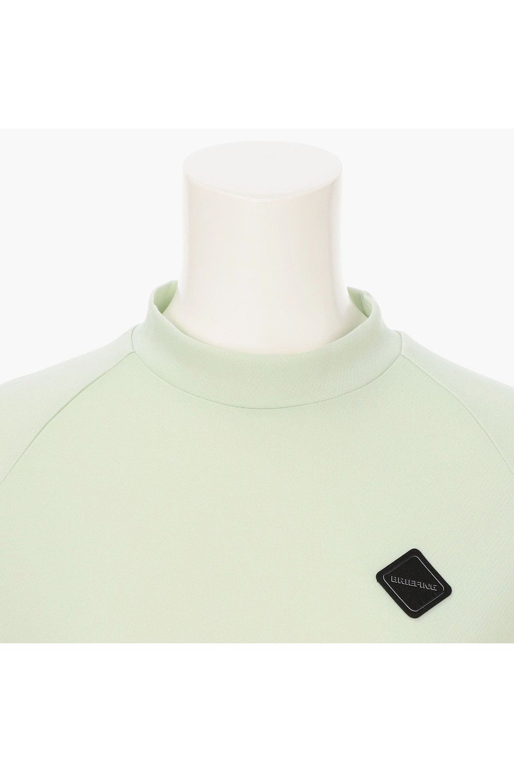 【26SS】【レディース】 WOMEN’S BI-COLOR HIGHNECK RF / バイカラー リラックスフィット ハイネックTシャツ (セージグリーン)