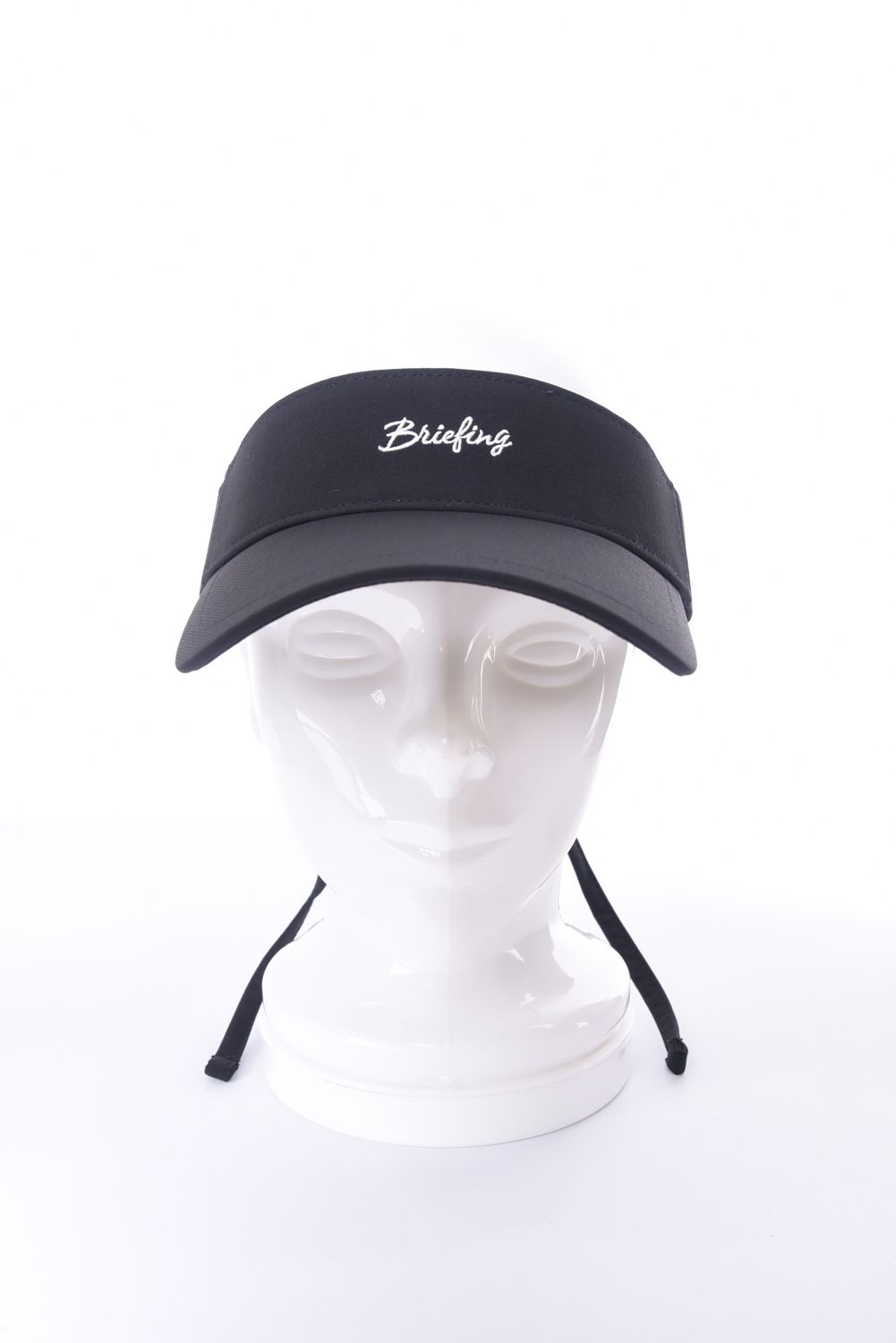【26SS】【レディース】 WOMEN’S SMALL LOGO RIBBON VISOR / ブランドロゴ バックリボン リボンサンバイザー (ブラック)