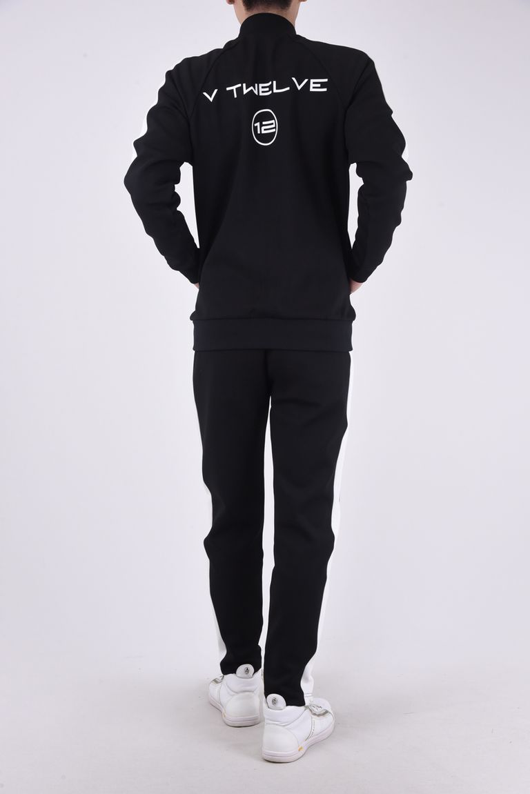 V12 - LINE TOP / ダンボールニット ライン トラックジャケット  