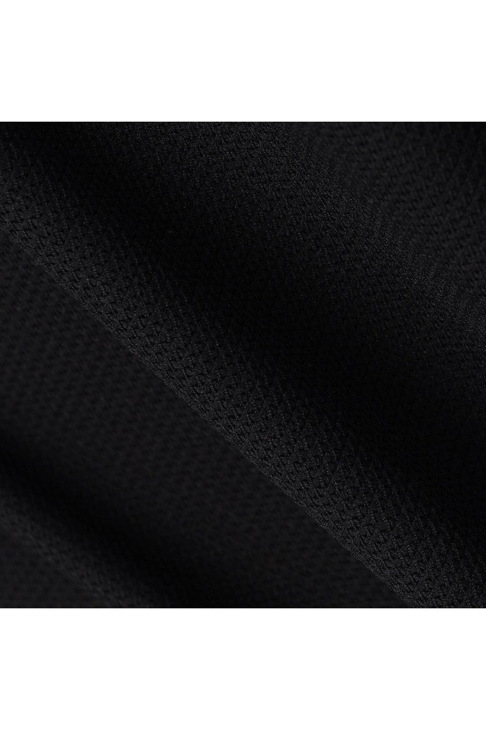 【26AW】 MEN’S BASIC LS POLO / ベーシック ブランドロゴ 長袖ポロシャツ (ブラック)