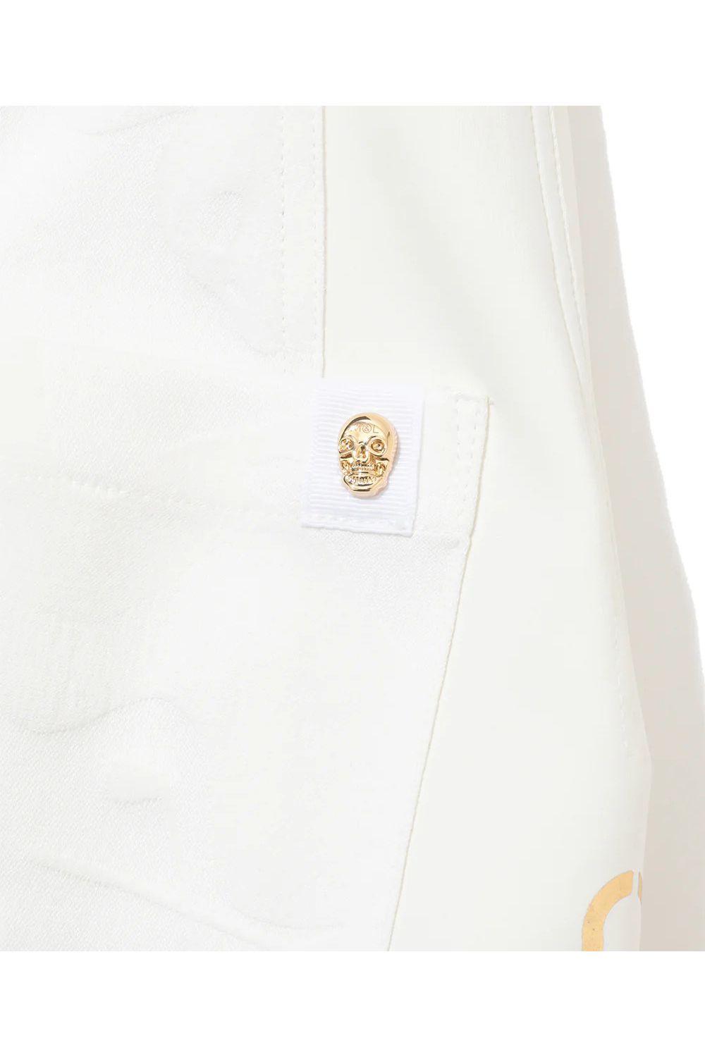 【26SS】【レディース】 GAUGE HYBRID CAMO JACQUARD SKIRT / オリジナルカモジャカード サイドロゴ スカート (インナーパンツ一体型) (ホワイト)