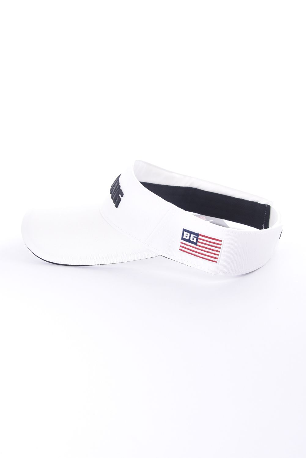 【26SS】 MEN’S BASIC VISOR / ベーシック ブランドロゴ サンバイザー (ホワイト)