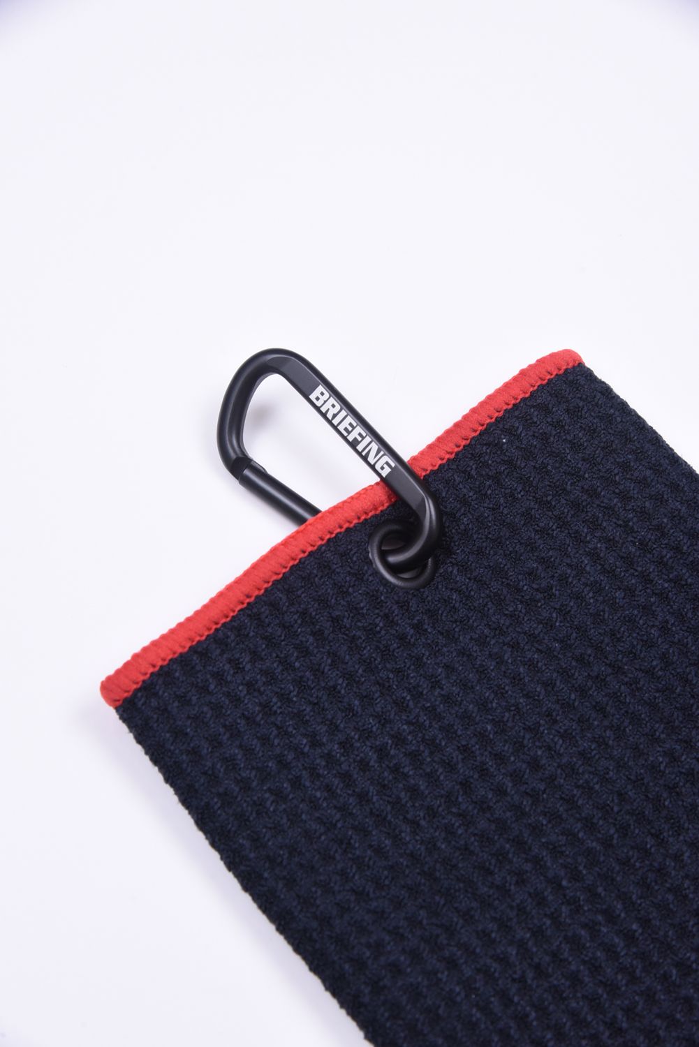 【プレゼント好適品】 TOUR TOWEL / カラビナ付き ツアータオル ブラック