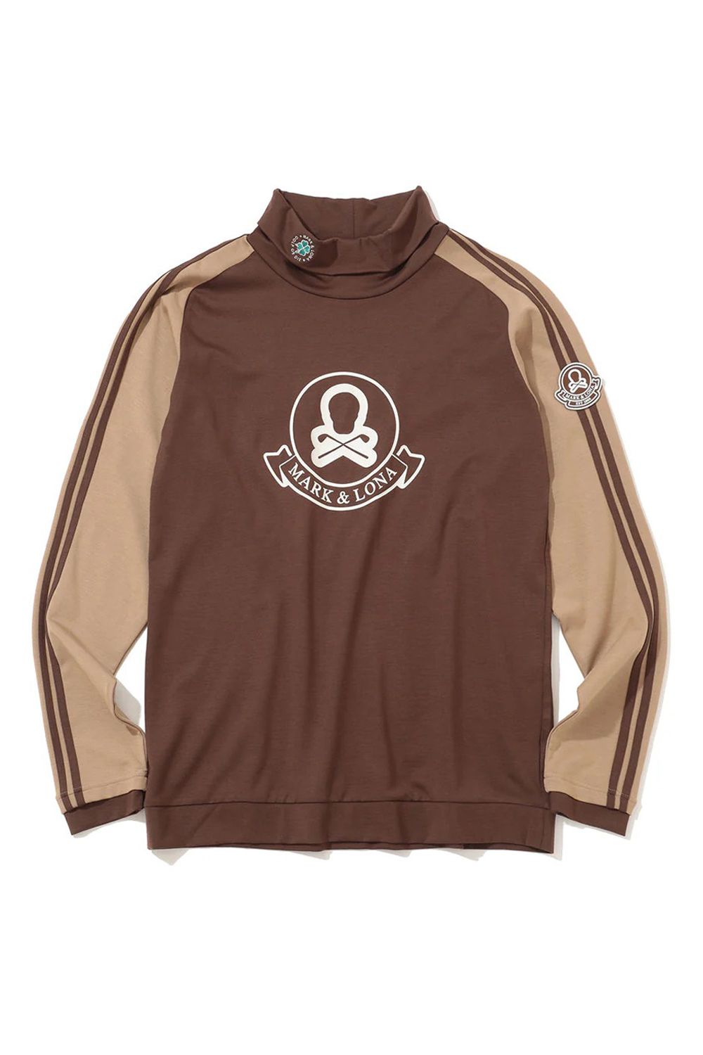 【2025AW】 EVER ENHANCED FLEECE TURTLE SHIRT / ブランクスカル ロングスリーブ タートルネックシャツ (ブラウン)