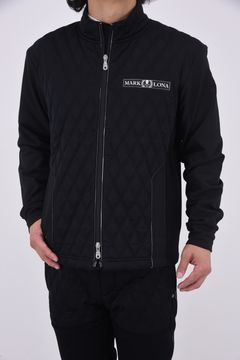OLSON HYBRID JACKET / キルティング ハイブリッド ジャケット (ブラック)