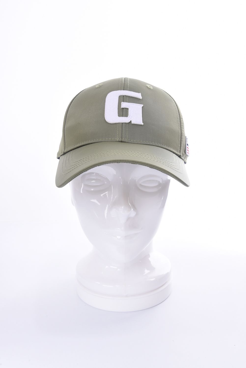 MS TWILL INITIAL CAP / イニシャル ワッペン キャップ オリーブ