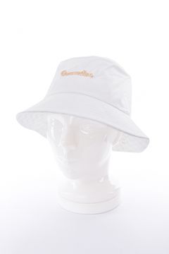 RAIN BUCKET HAT No.2 / オリジナルテキスタイル レインバケットハット (モノホワイト)
