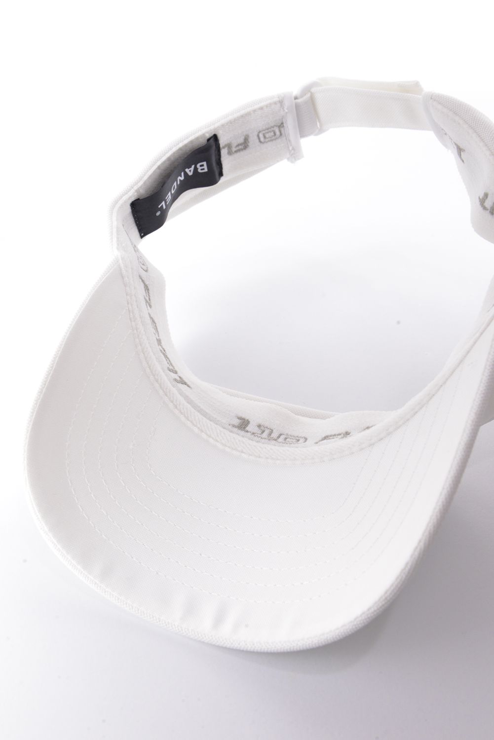 【26SS】 ITALIC SILICONE VISOR /  イタリック シリコン サンバイザー (ホワイト)