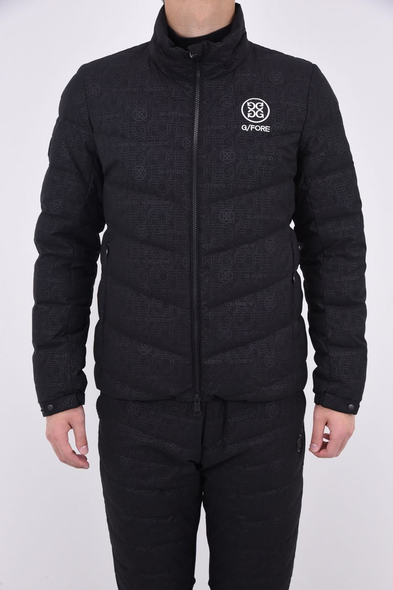 G/FORE - MENS LAYERED LOGO EMBOSS DOWNJK / レイヤードロゴ エンボス  