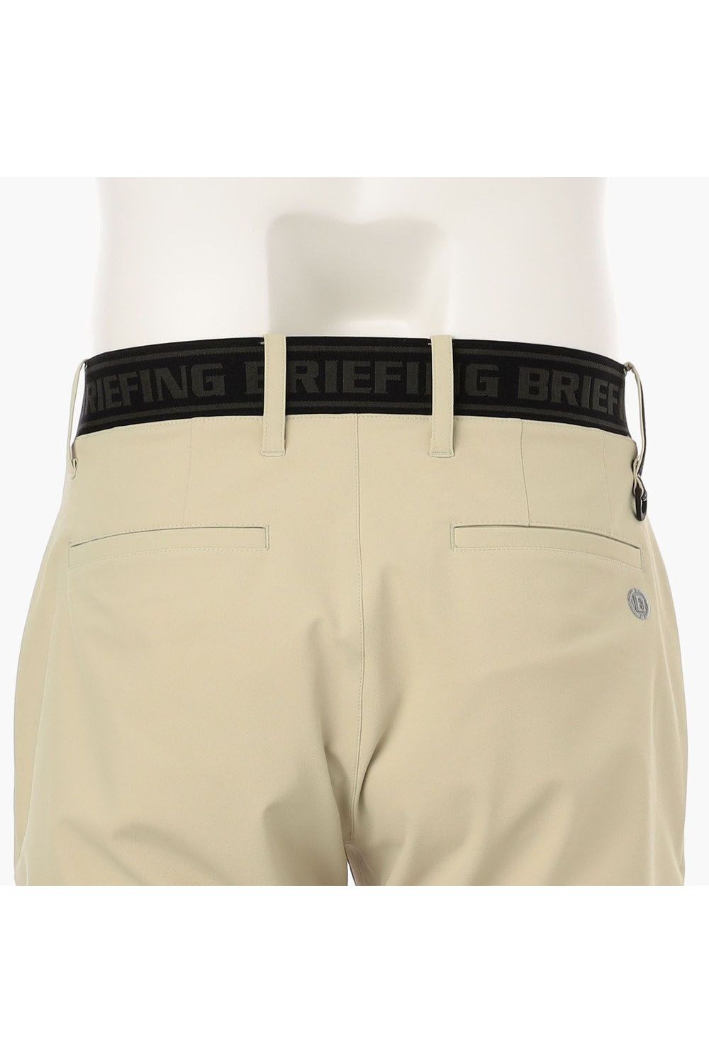 【25SS】 MEN’S LOGO ELASTIC SUMMER PANTS / ロゴ ゴムベルト パンツ (ベージュ)