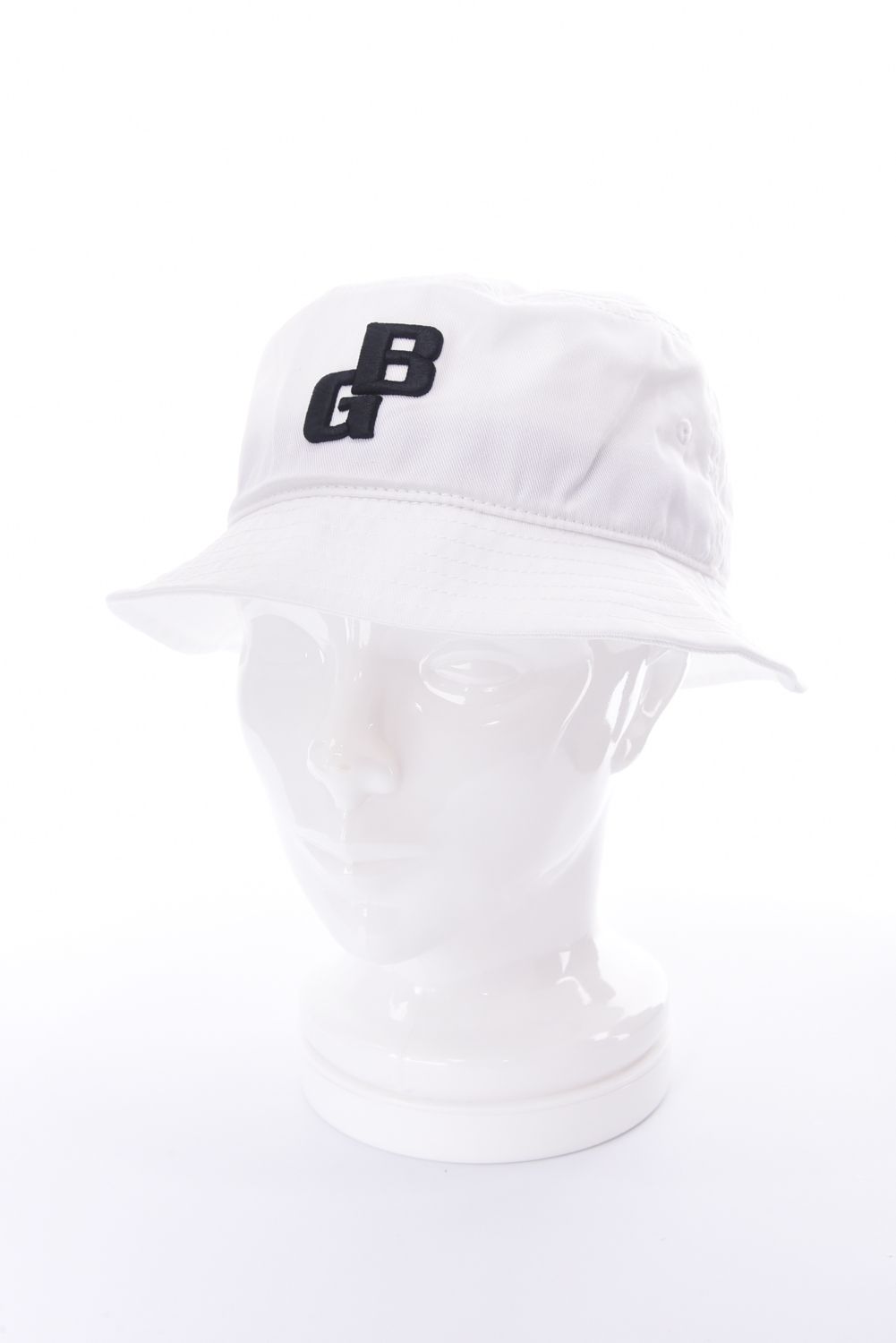 【26SS】 MEN’S BG LOGO HAT / BGロゴ バケットハット (ホワイト)