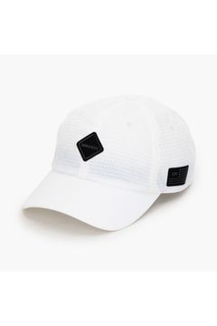 【26SS】 MEN’S SEERSUCKER CAP / シアサッカー ダイヤモンドロゴ キャップ (ホワイト)