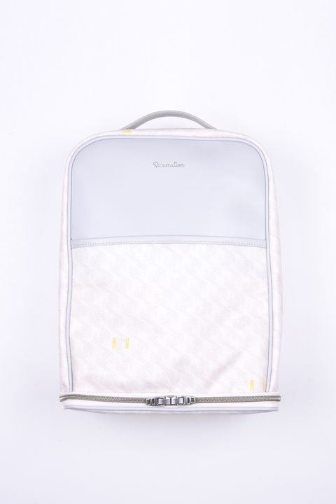 PINGUE (ピングー) / ブランドオリジナルテキスタイル シューズケース (モノホワイト)*