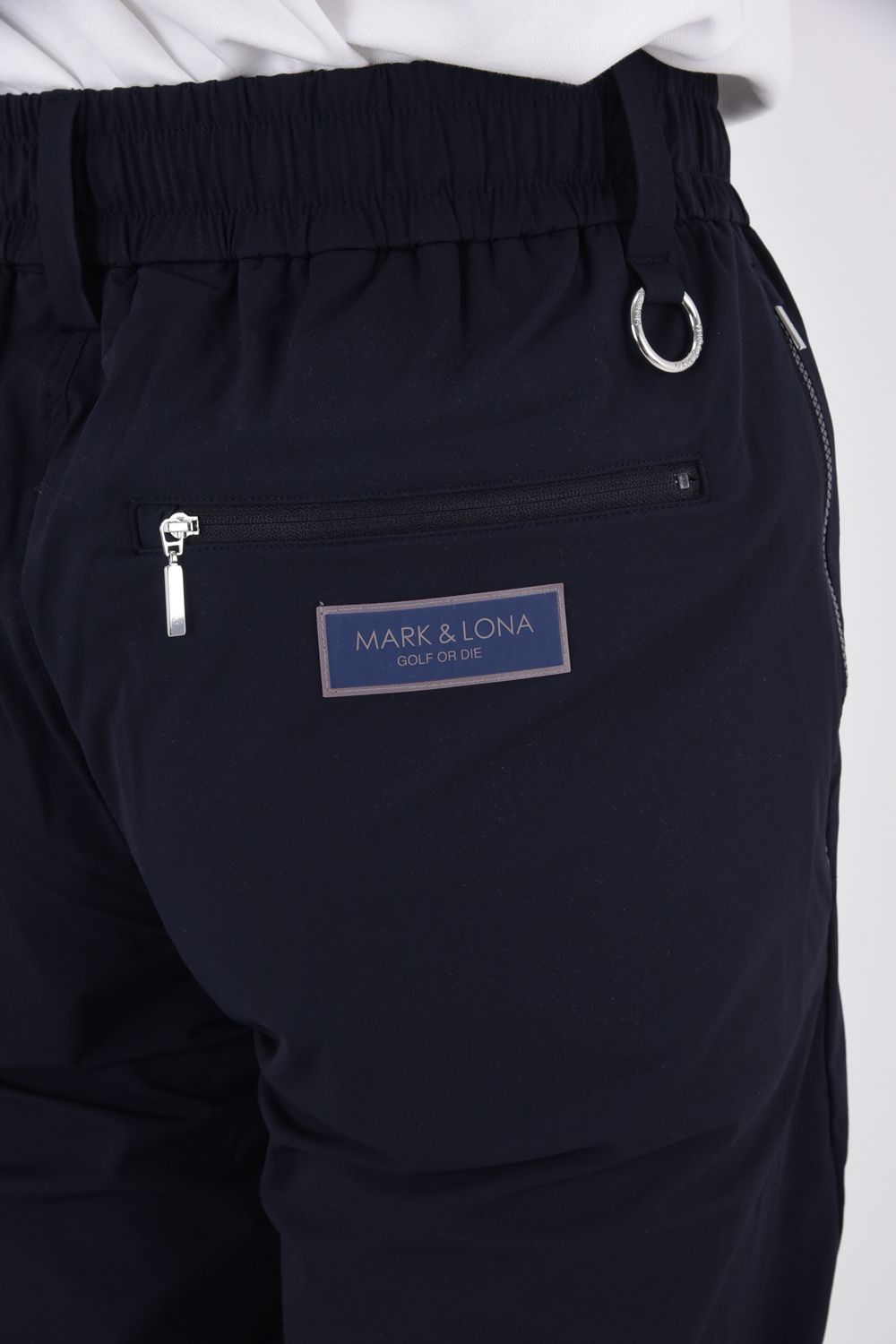 【26SS】 ROGUE AIRFLOW TECH PANTS / 高機能ナイロン パンチングスカルロゴ テクニカルロングパンツ (ネイビー)