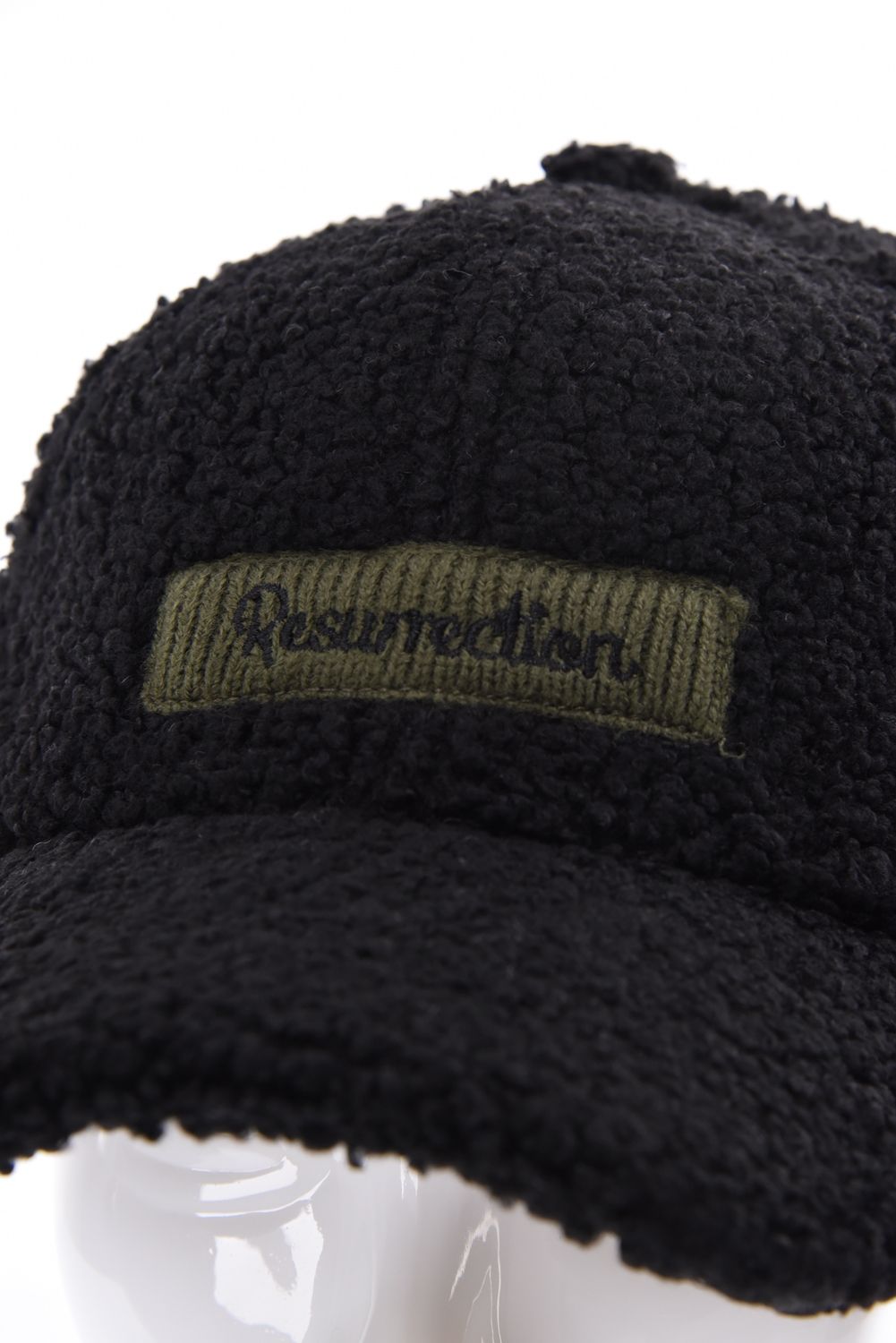 【26AW】 KNIT TAG BOA CAP / ニットタグボアキャップ  (ブラック)
