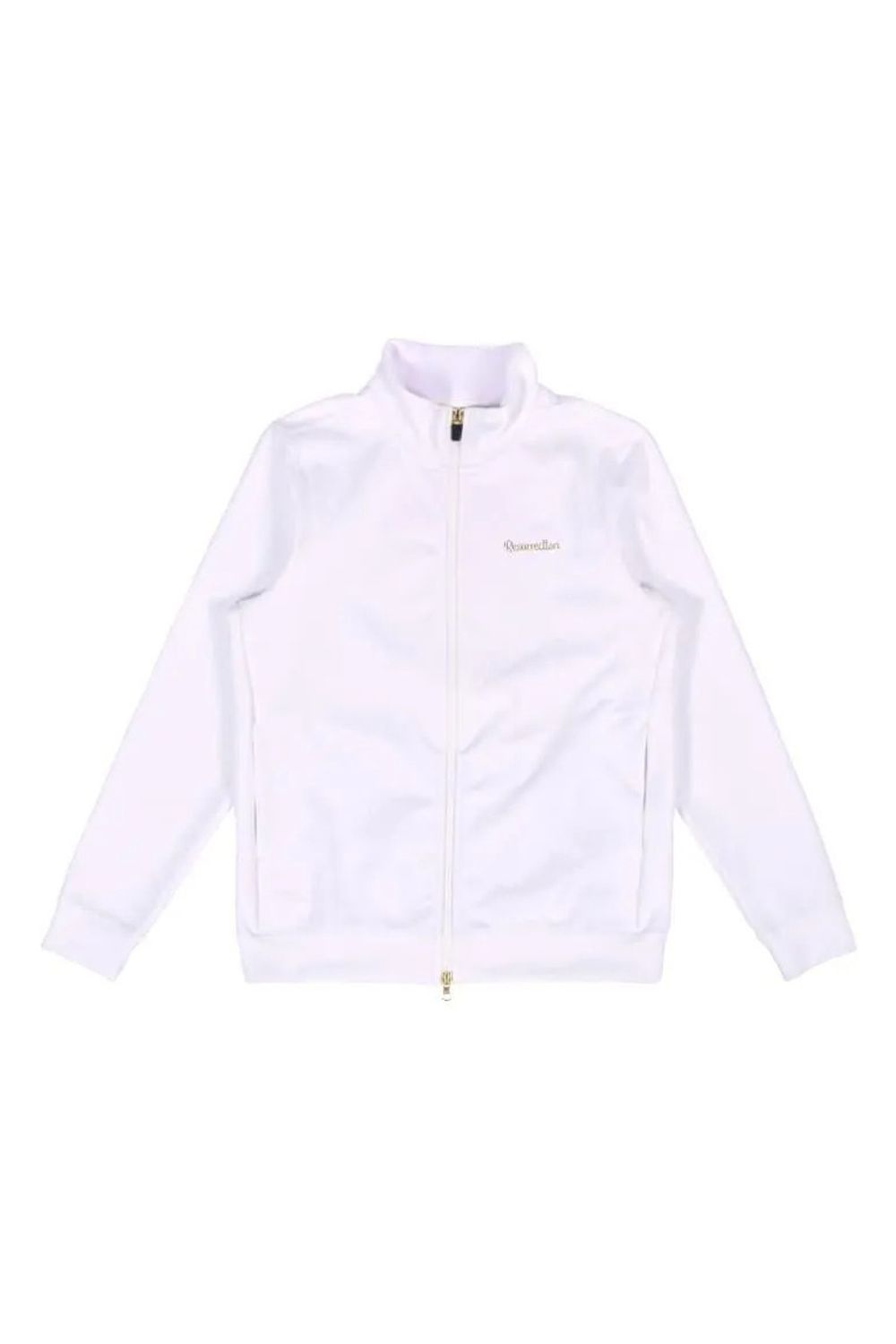 【26AW】 【レディース】 JACQUARD STAND COLLAR JACKET / ジャガード スタンド カラージャケット (ホワイト)*