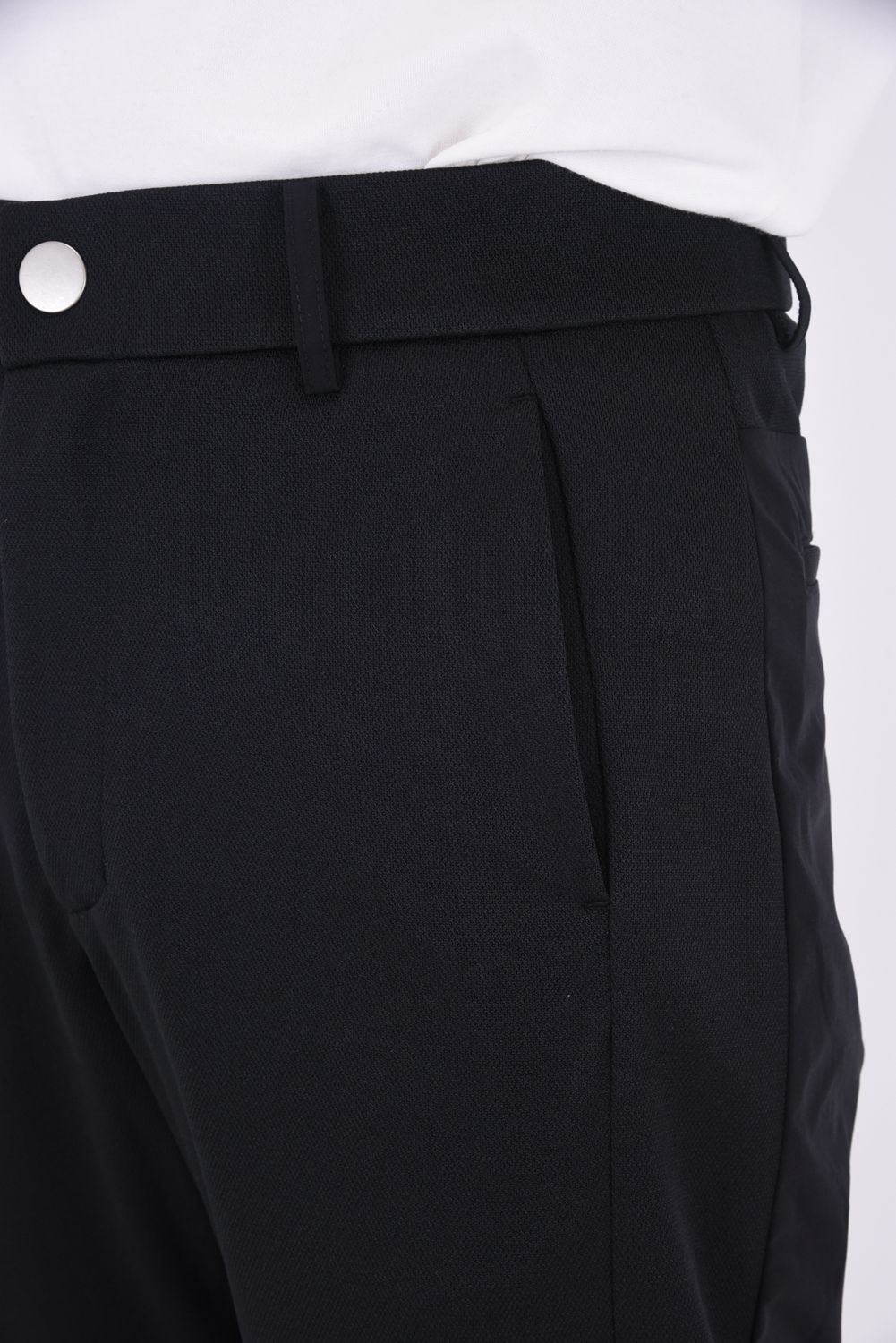 【期間限定ポイント10倍】【25SS】 FOR THE GREATER GOOD BK BOTTOM / ロゴバンド ロングパンツ (ブラック)