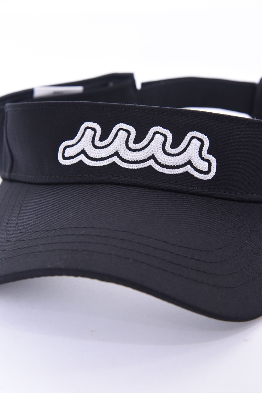 今 話題 の 人気 商品 EMBROIDERY CHAIN - muta VISOR ウェーブ チェーンステッチ / 帽子