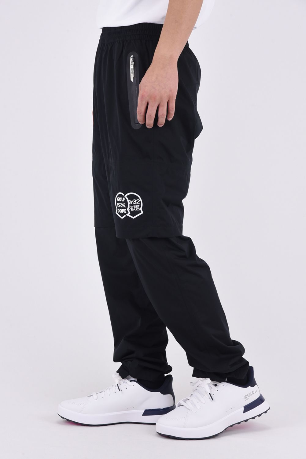 【26SS】【セットアップ】 25L RAIN SET UP / ハイストレッチ 2WAYレインジャケット&パンツ (ブラック)
