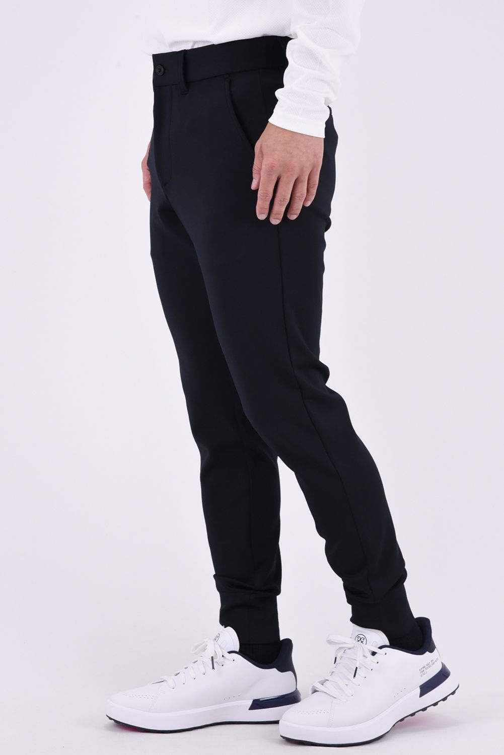 【26AW】 MS STITCHED 3D LOGO JOGGER PANTS / ステッチ ロゴ ジョガーパンツ (ブラック)