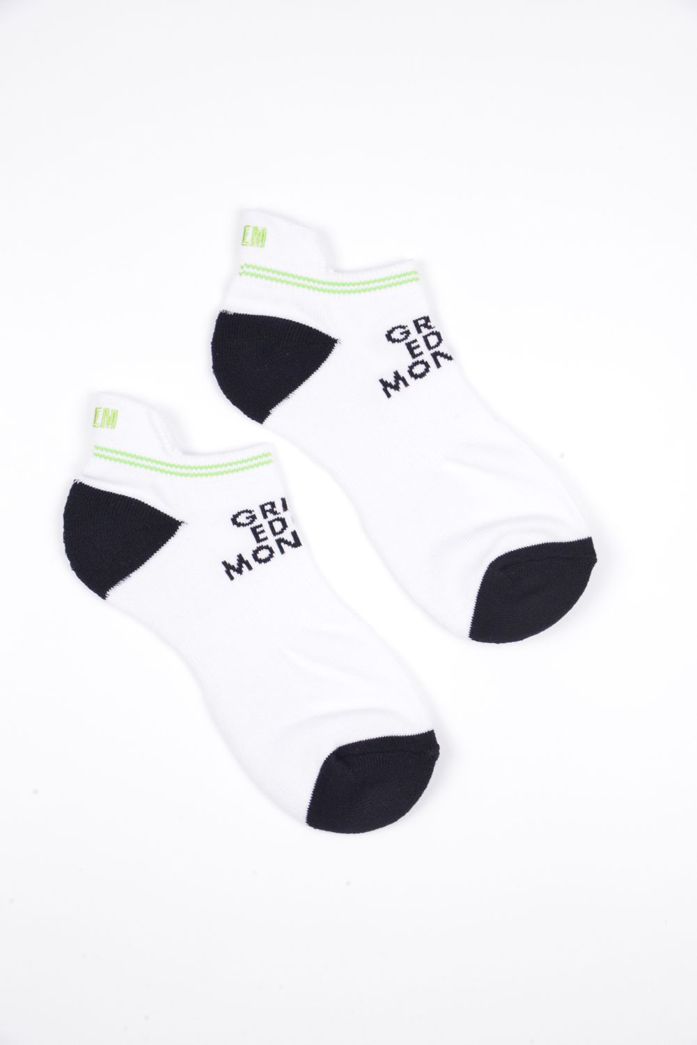 【26SS】 ANKLE SOCKS / ブランドロゴジャカード アンクルソックス (ホワイト)