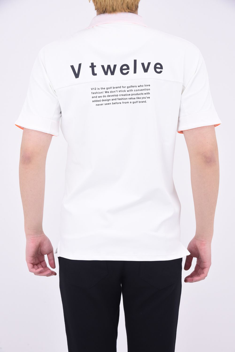 新作の予約販売も V12 ヴィトゥエルブ 半袖ポロシャツ XXL ホワイト 