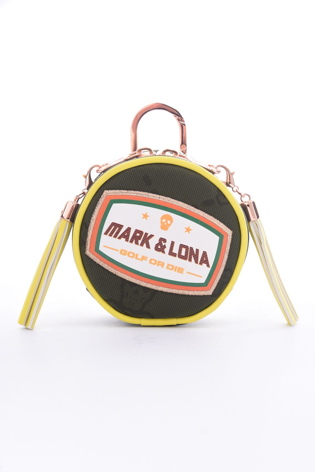 MARK&LONA - ASSEMBLAGE POUCH / ルーラーパターン オリジナルワッペン