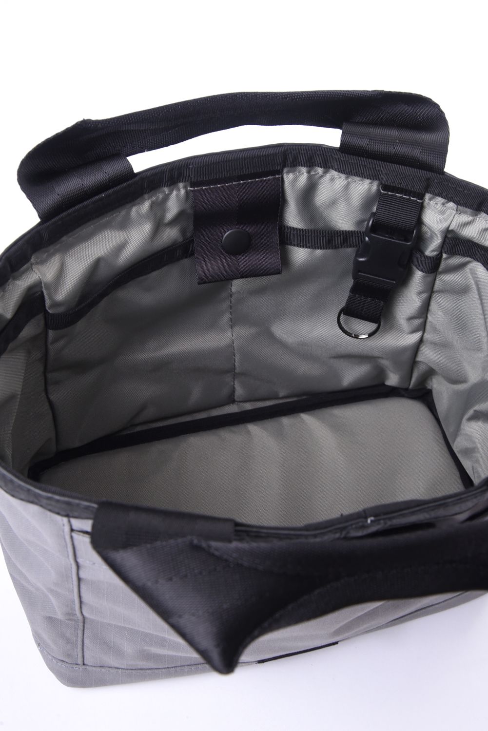 CART TOTE DL FD RIP / リップストップナイロン カートトートバッグ (グレー)