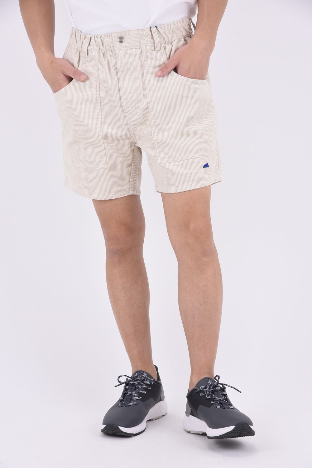 SALVAGE PUBLIC Kolepa - Uka Corduroy (8W) Shorts / ルーズフィット コーデュロイショーツ  (エクリュ) | GOSSIP GOLF